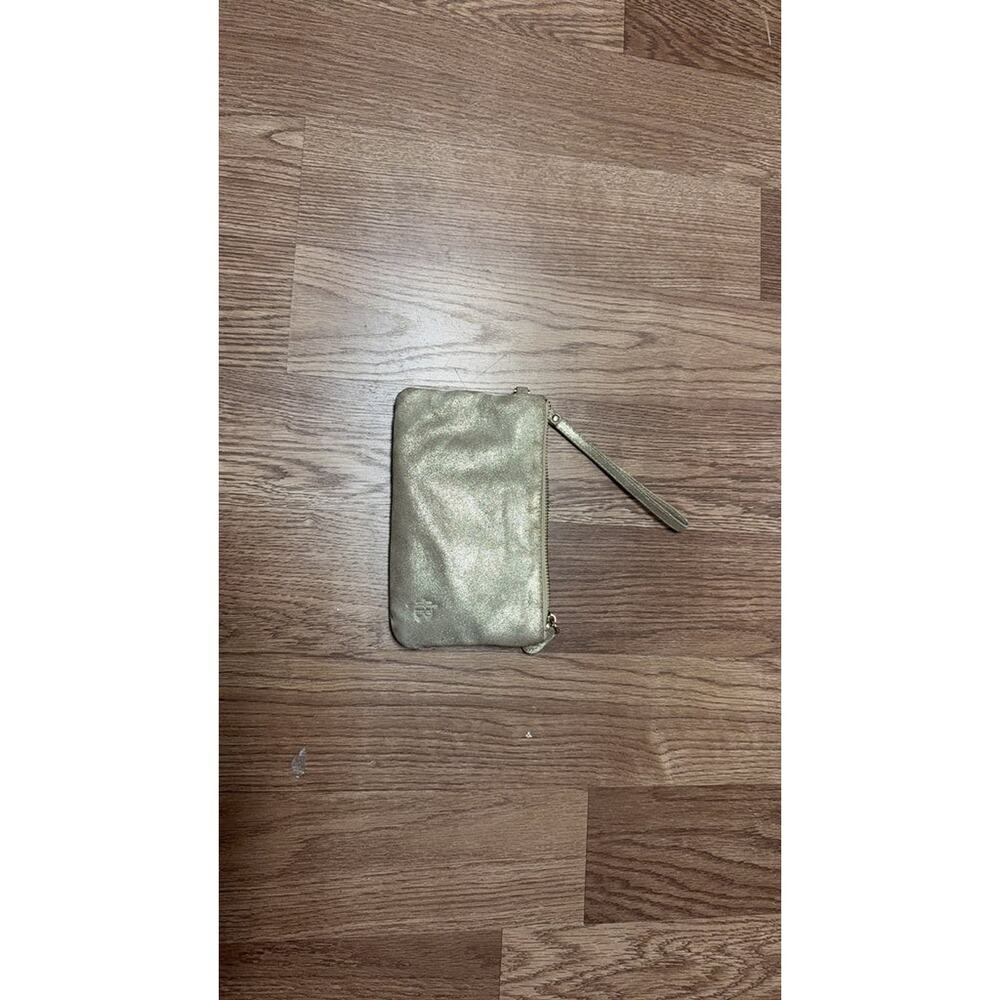 Handbag Butler Gold Metallic Clutch